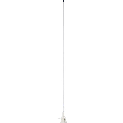 Scout 5' White VHF Antenna with 3dB Gain and Lift & Lay Mount – Includes 5M RG-58 Coaxial Cable