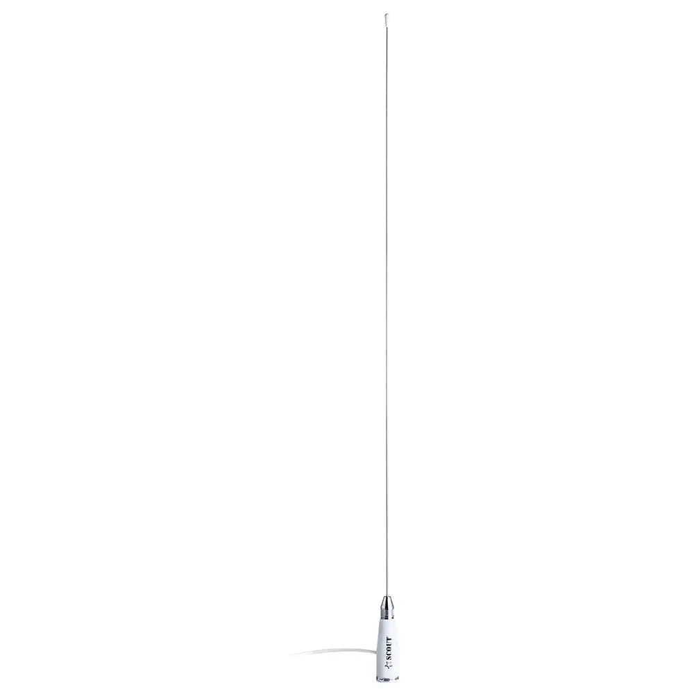 Scout 3.3' Stainless VHF Whip Antenna with 5M RG-58 Coax KS23A for Small Boats and RIBs