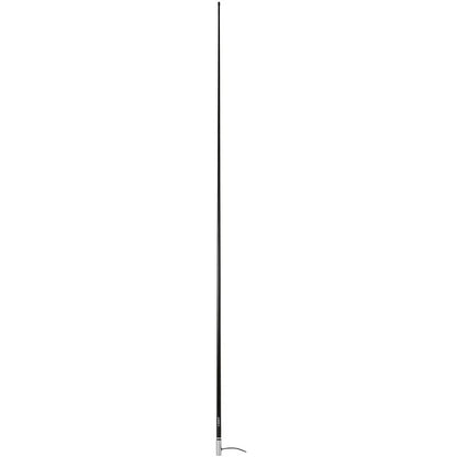 Scout 8' Black VHF Antenna with 6dB Gain and Stainless Steel Ferrule - Model PF AN NVHF00009T