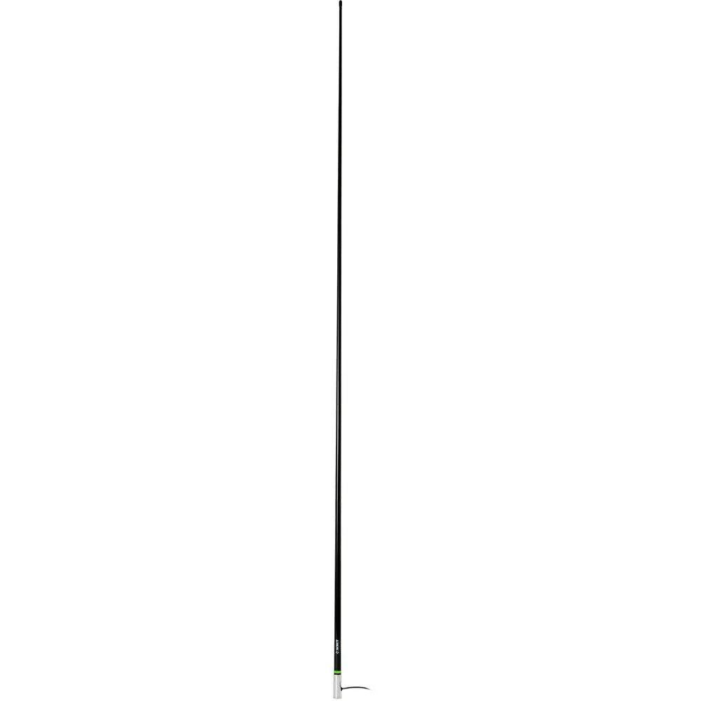 Scout 8' Black VHF Antenna with 6dB Gain and Heavy Stainless Steel Ferrule – Model PF AN NVHF00021T