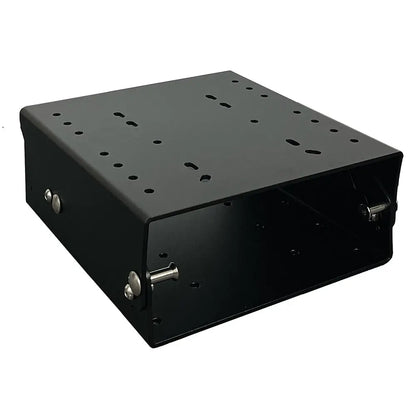Shark Seating A1 Plinth Black Alloy with Adjustable Height - 4.7 to 6.7 inches