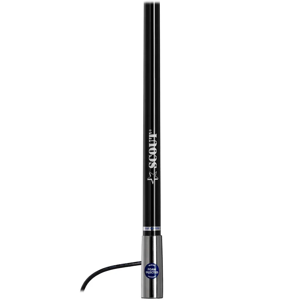 Scout Titan Series 4' Black AM/FM Antenna Fiberglass by Scout - Part PF AN NAMFM012T