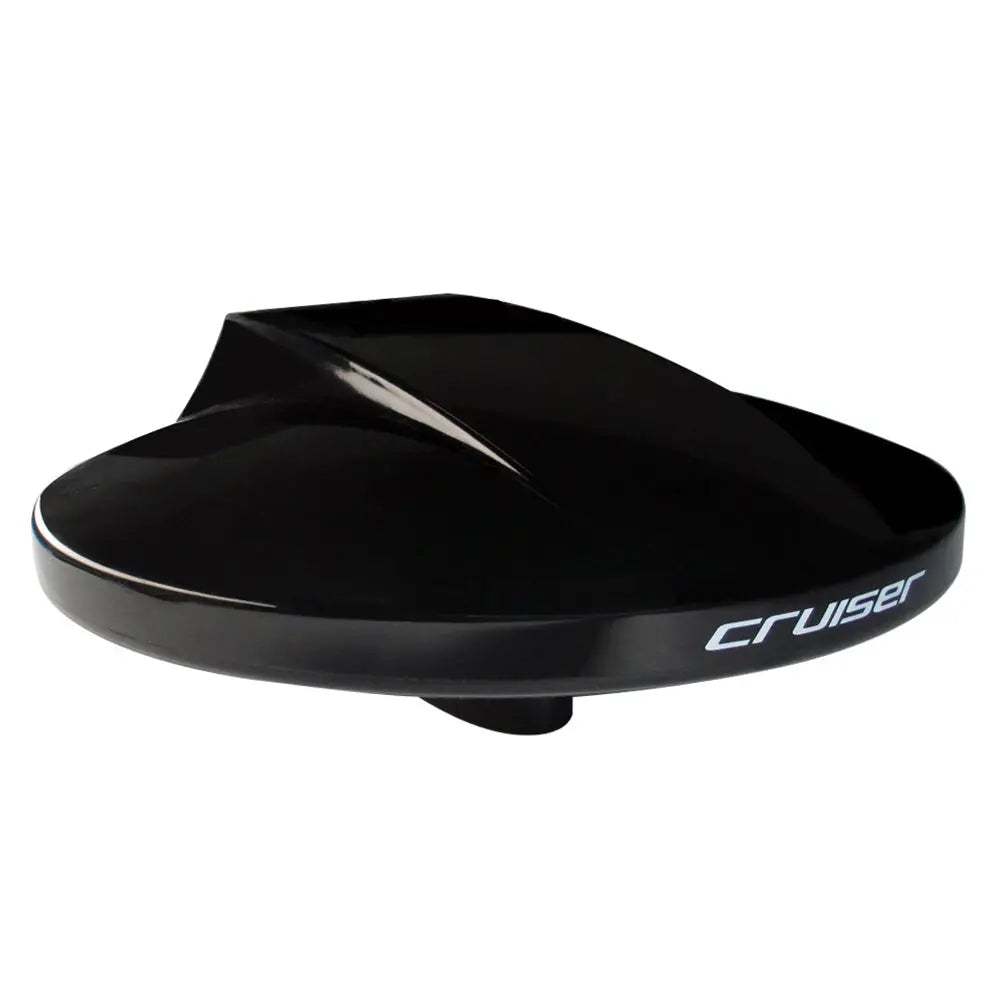 Scout Cruiser 10-Inch Black Omnidirectional TV Antenna with 20M Cable and High-Gain Amplifier