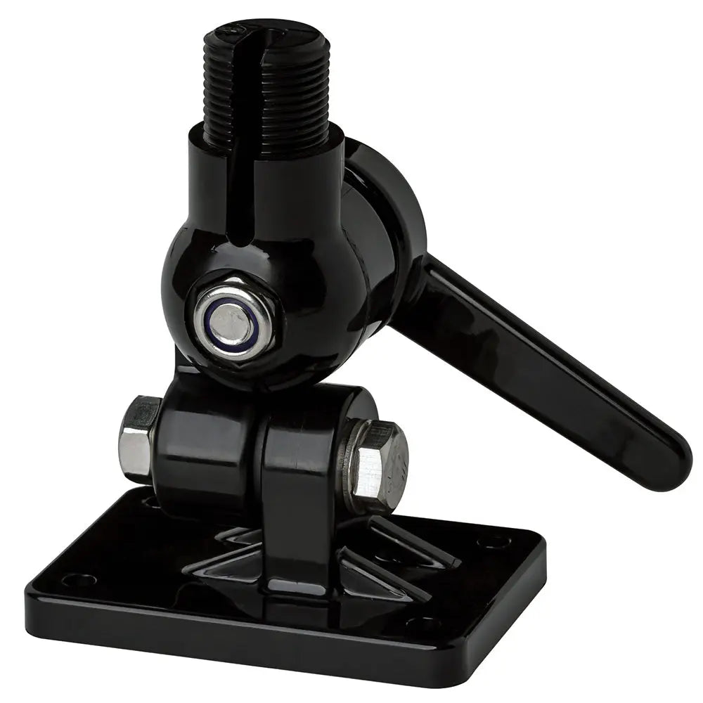 Scout Four-Way Nylon Ratchet Mount - Black for Marine Antennas