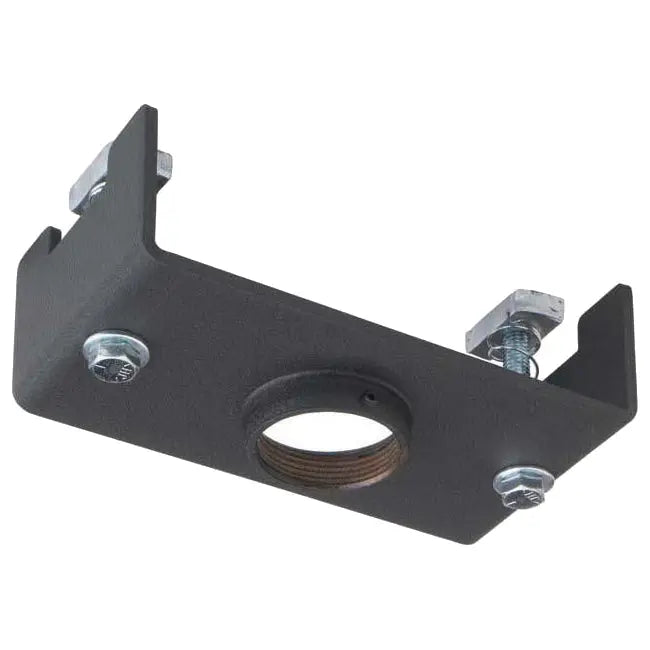 Chief Offset Unistrut Adapter - Black | CMA-372 Steel Mounting Kit for 1-1/2" NPT Pipe