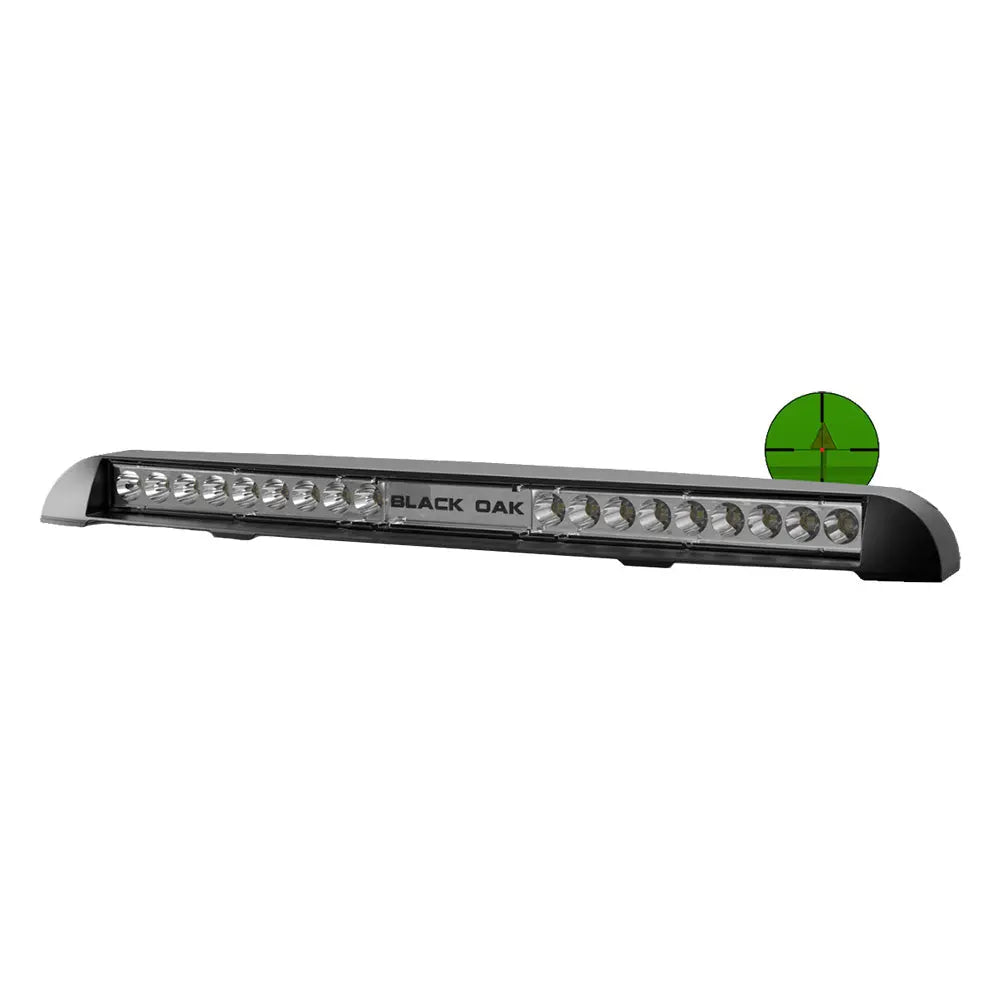 Black Oak LED Low Pro IR Light Bar - Black Housing - 850nm - Spot Pattern