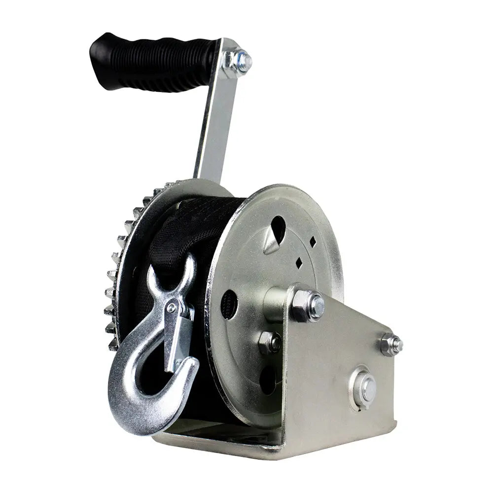 Powerwinch Utility Series 1,400 lb Winch with 8-Inch Zinc Crank Arm