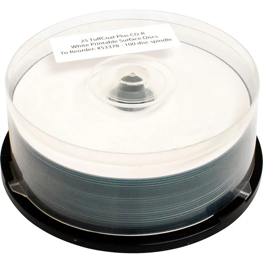 Primera TuffCoat Plus 48x CD-R Media – Reliable Data Storage with Superior Print Compatibility