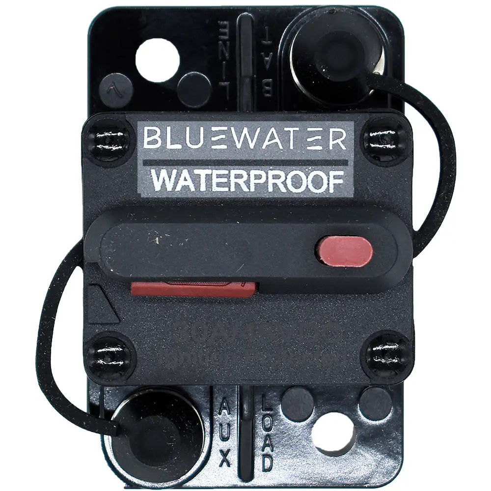 Bluewater 110 Amp Surface Mount Circuit Breaker for Marine and Heavy-Duty Electrical Systems