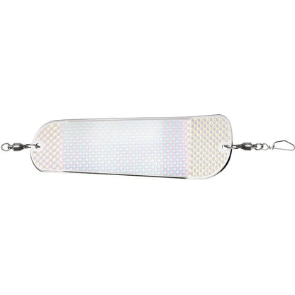 Luhr-Jensen Money Roll Flasher 11-inch Chrome Scale for Ice Fishing and Trolling