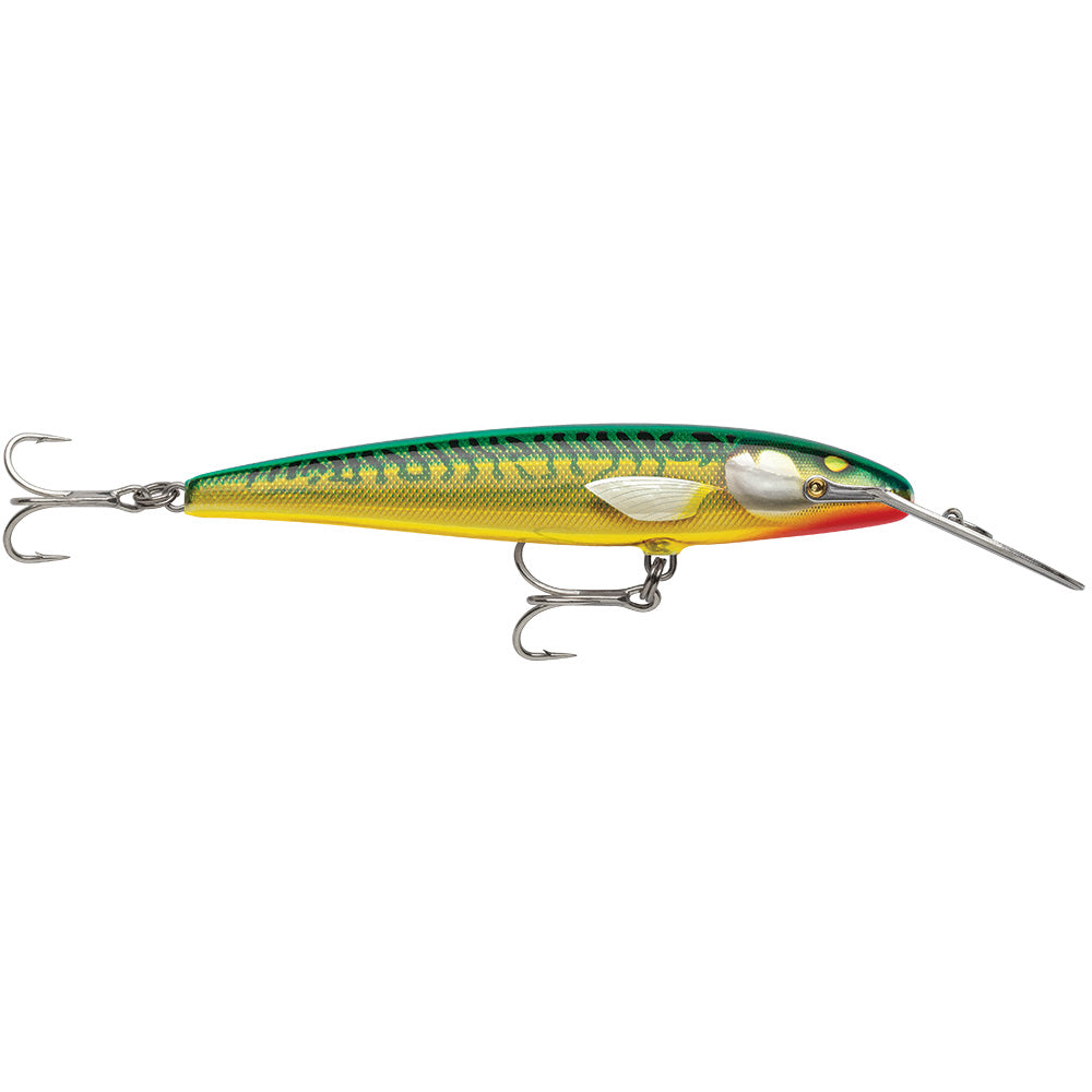 Rapala CountDown Magnum Elite 185 - 7-Inch Armored Green Mackerel Saltwater Lure