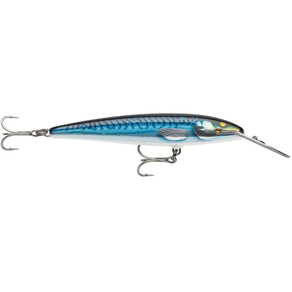 Rapala CountDown Magnum Elite 185 - 7-Inch Armored Silver Mackerel Saltwater Lure
