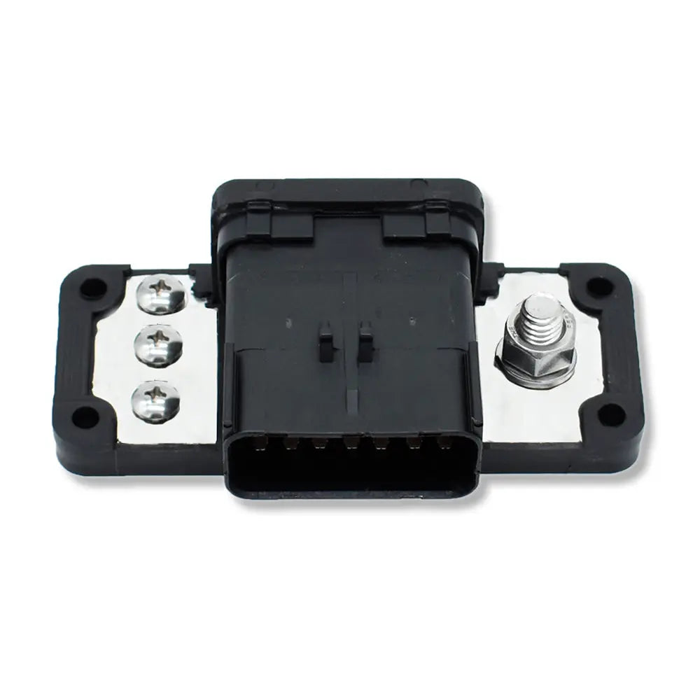 Bluewater 14-Position FCI Busbar with 3 Screw 1 Post - Heavy Duty Marine Electrical Connection