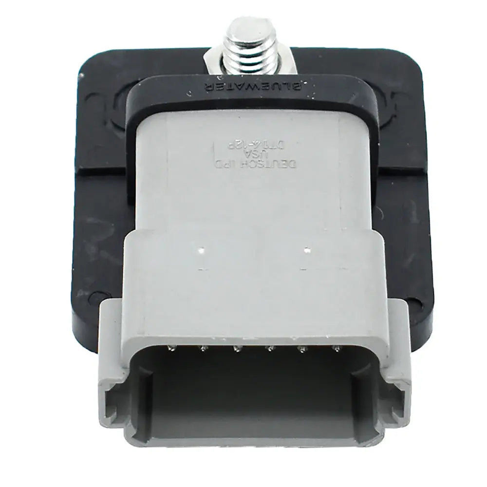 Bluewater 12 Position Male Sealed Deutsch Connector Busbar with 5/16" Stud