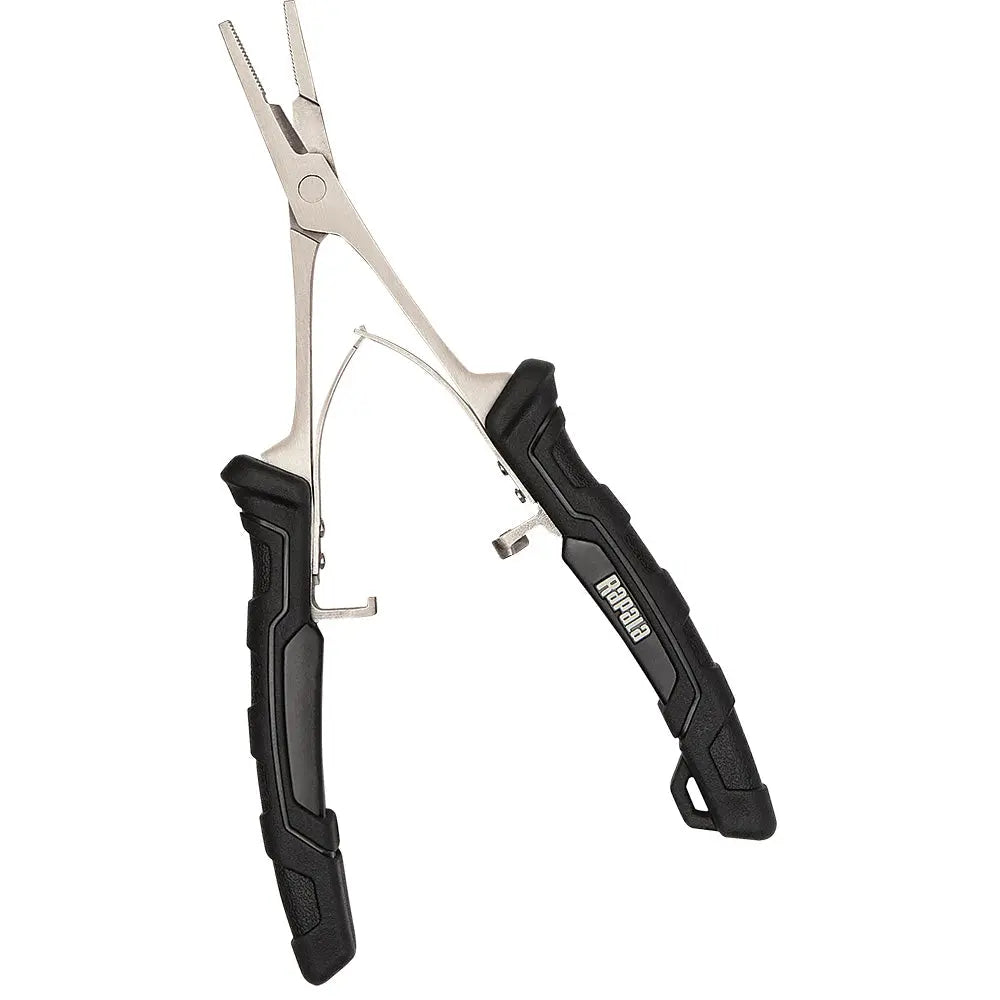 Rapala 7-Inch Precision Forceps with Built-in Line Scissors and Locking Handles