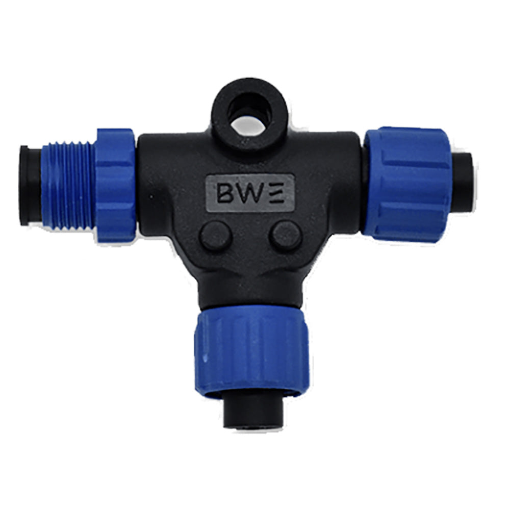 Bluewater NMEA 2000 T-Connector Part 2702-12-012 for Marine Electronics Networks