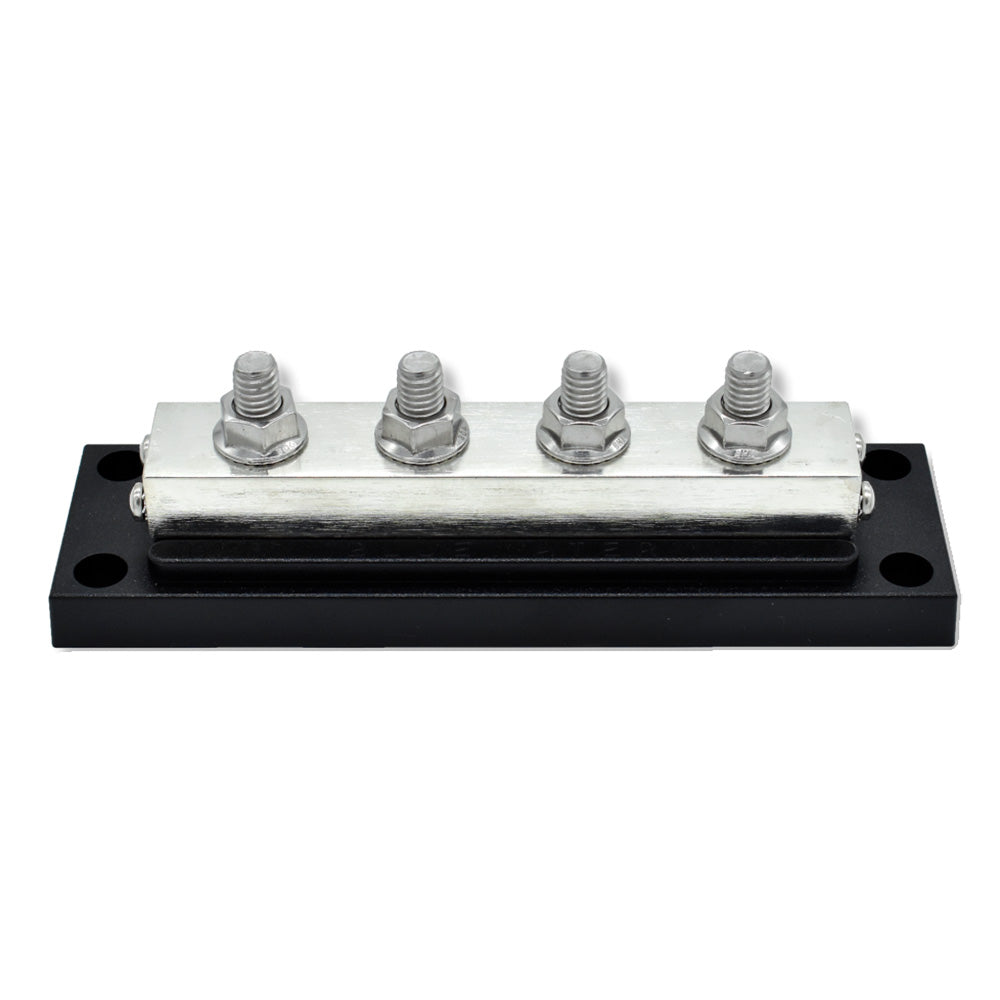 Bluewater Heavy-Duty 4 Stud Busbar - 600 Amp, Marine & Industrial Power Distribution