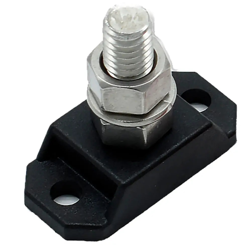 Bluewater 3/8 Inch Power Post - Black for Heavy-Duty Power Distribution
