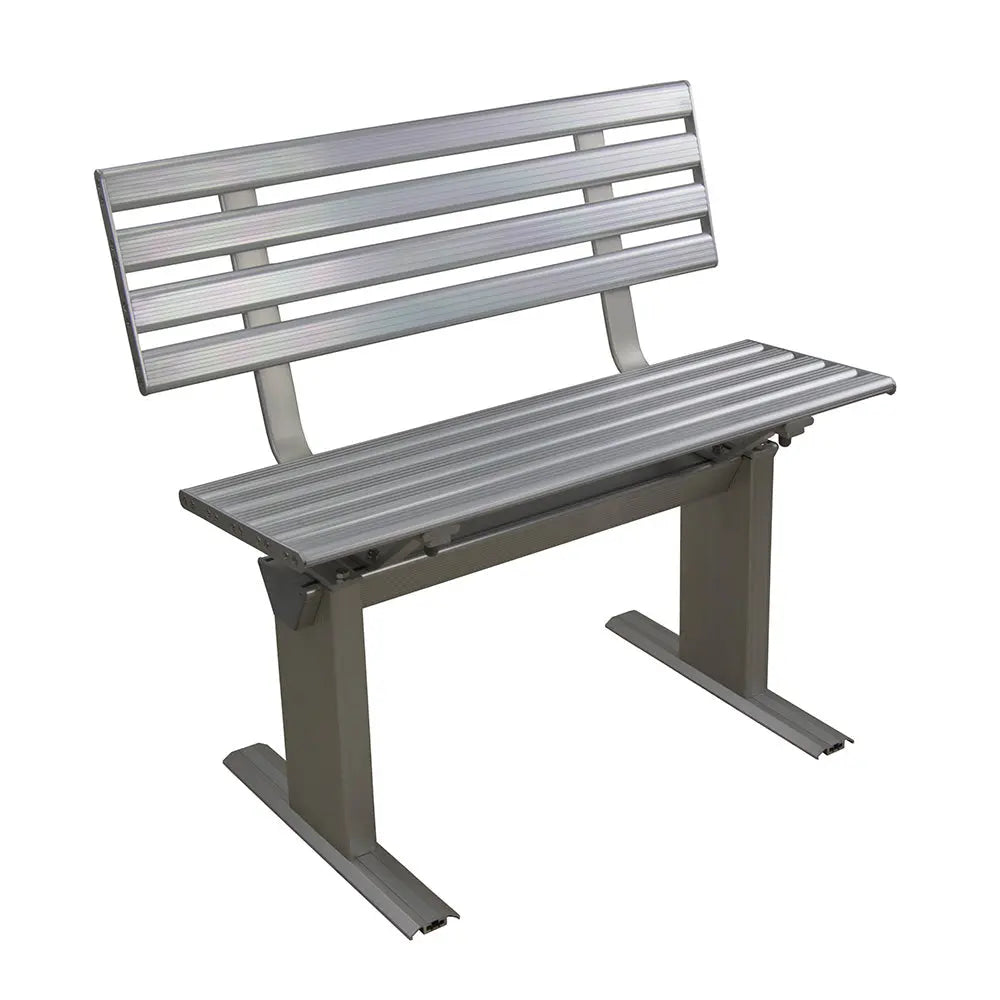 Springfield Marine Aluminum Dock Bench Part #1099050-2 for Marine & Dock Use