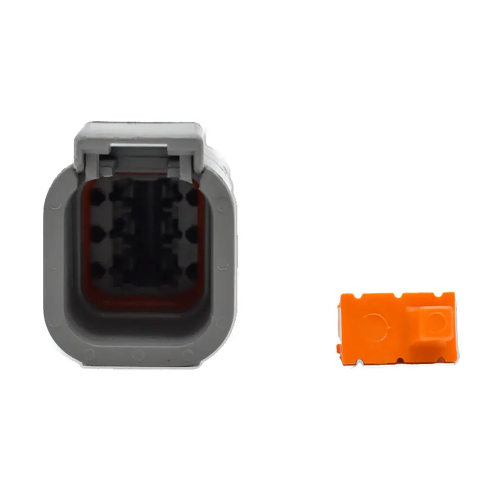 Bluewater DTM04-6P 6-Position Male Connector with Wedge Lock for Reliable Marine and Automotive Wiring