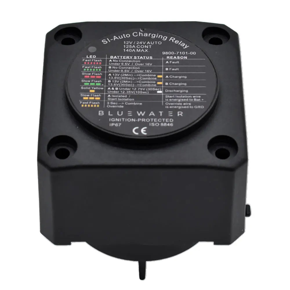 Bluewater Auto Charging Relay 12V - 140 AMP (Part Number 9800-7101-00)