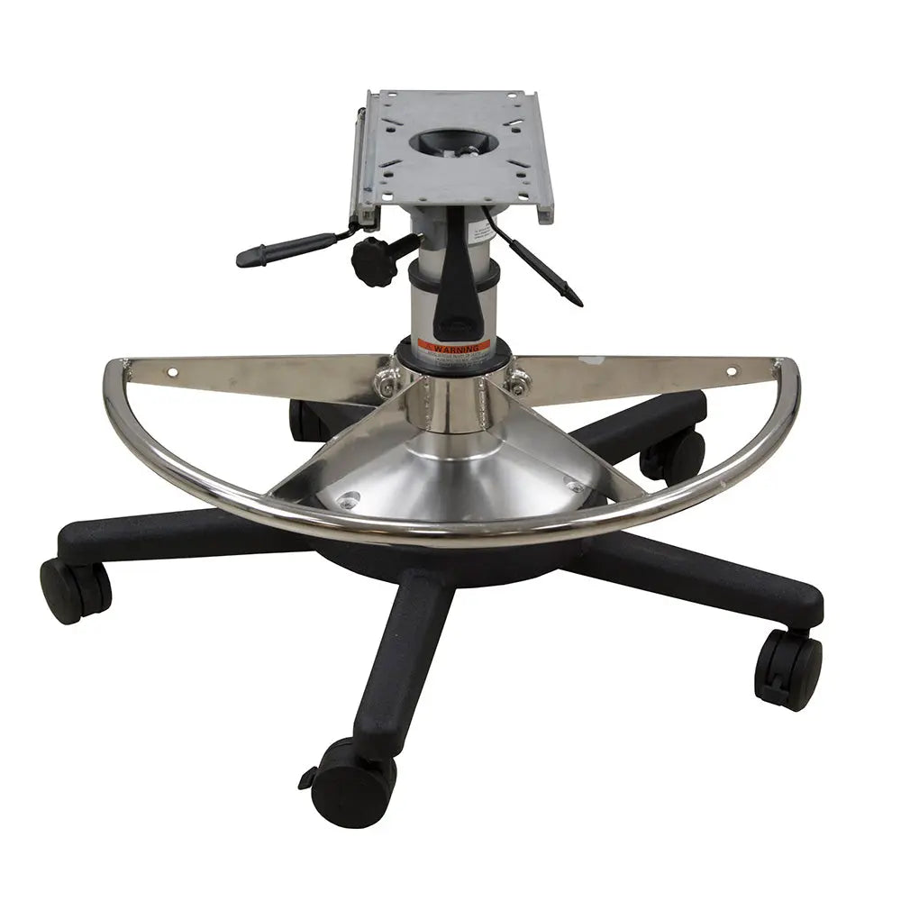Springfield Marine In-Shore LE1 Adjustable Mainstay Package with Locking Trac-Lock Swivel and Stainless Steel Footrest
