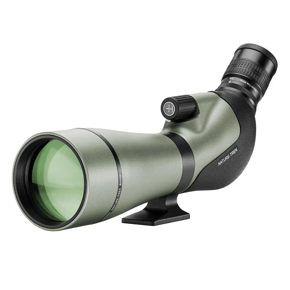Hawke Optics Nature-Trek Spotting Scope 20-60x80 - Compact Waterproof Optical System for Hunting and Travel