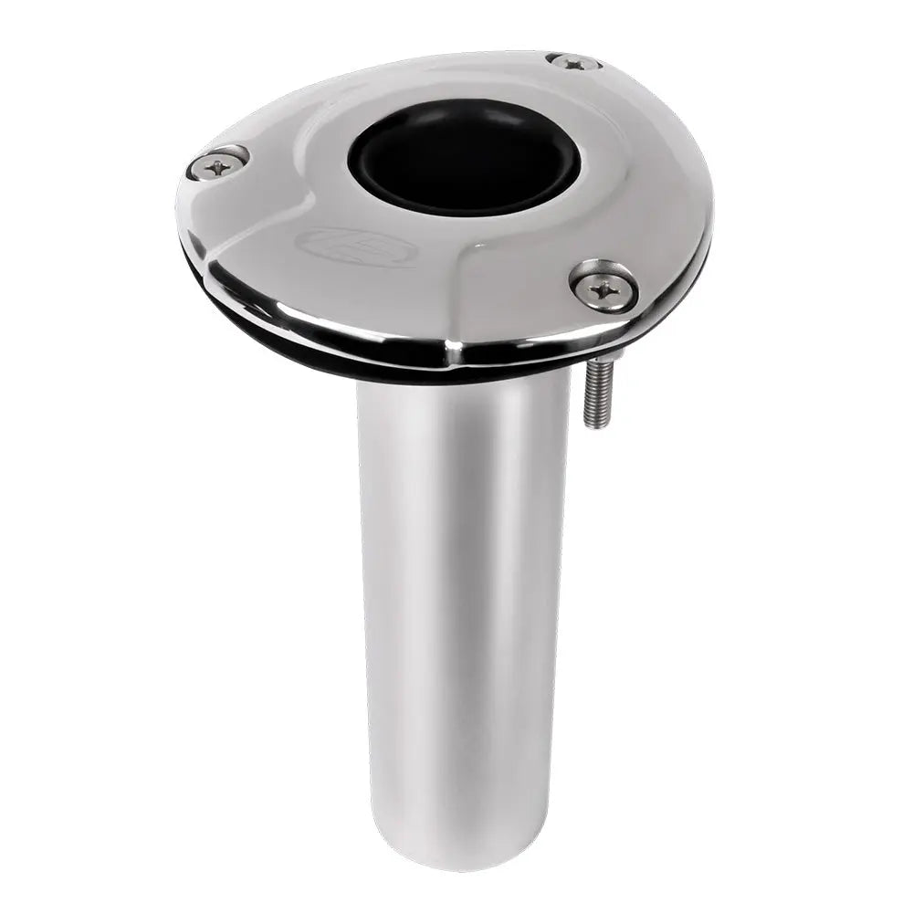 Exploding Fish EVO-FX Fixed Rod Holder with 8.5 Inch at 0 Degrees - Durable Stainless Steel Design