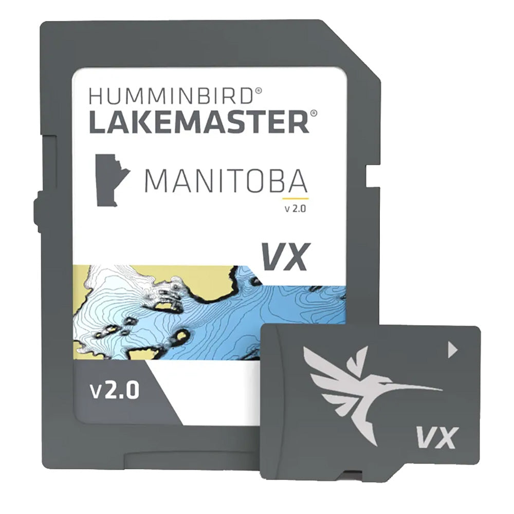 Humminbird LakeMaster VX Manitoba V2.0 Cartography Map for Enhanced Fishing Insights