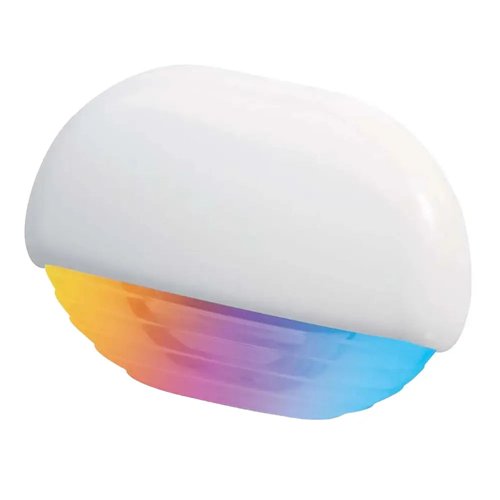 Hella Marine Apelo RGB Step Lamp with White Cap – Versatile Marine LED Courtesy Lighting