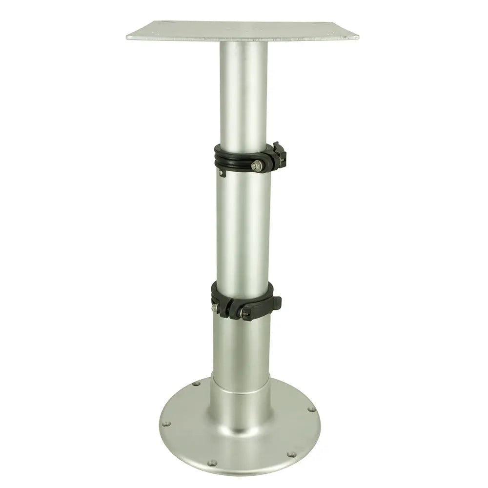 Springfield Marine 3-Stage Table Pedestal Package with Adjustable Aluminum Post and Stable Floor Base