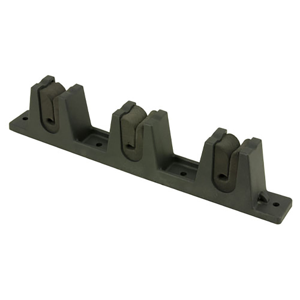 Springfield Marine ABS Plastic Rod Holder - 3 Rod Pair with Bungee