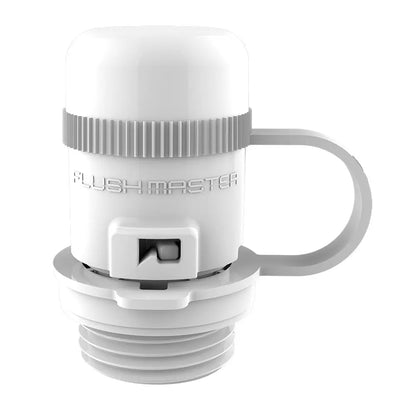 Flushmaster Flush Port Quick Connect for Suzuki Outboards - White (Part Number: SM-FMQCSW)