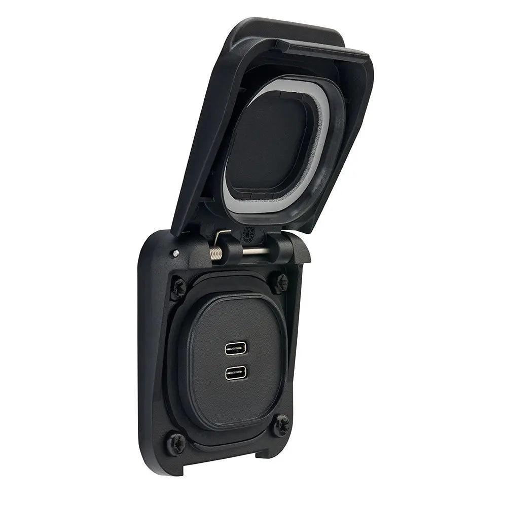 Scanstrut Ventura Series Dual USB-C Socket - Marine-Grade Waterproof Power Outlet