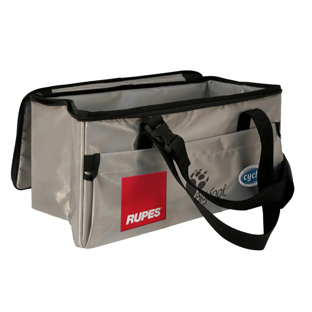RUPES Bigfoot Tool Bag - Silver, Durable Foldable Carrying Case for Detailing Equipment