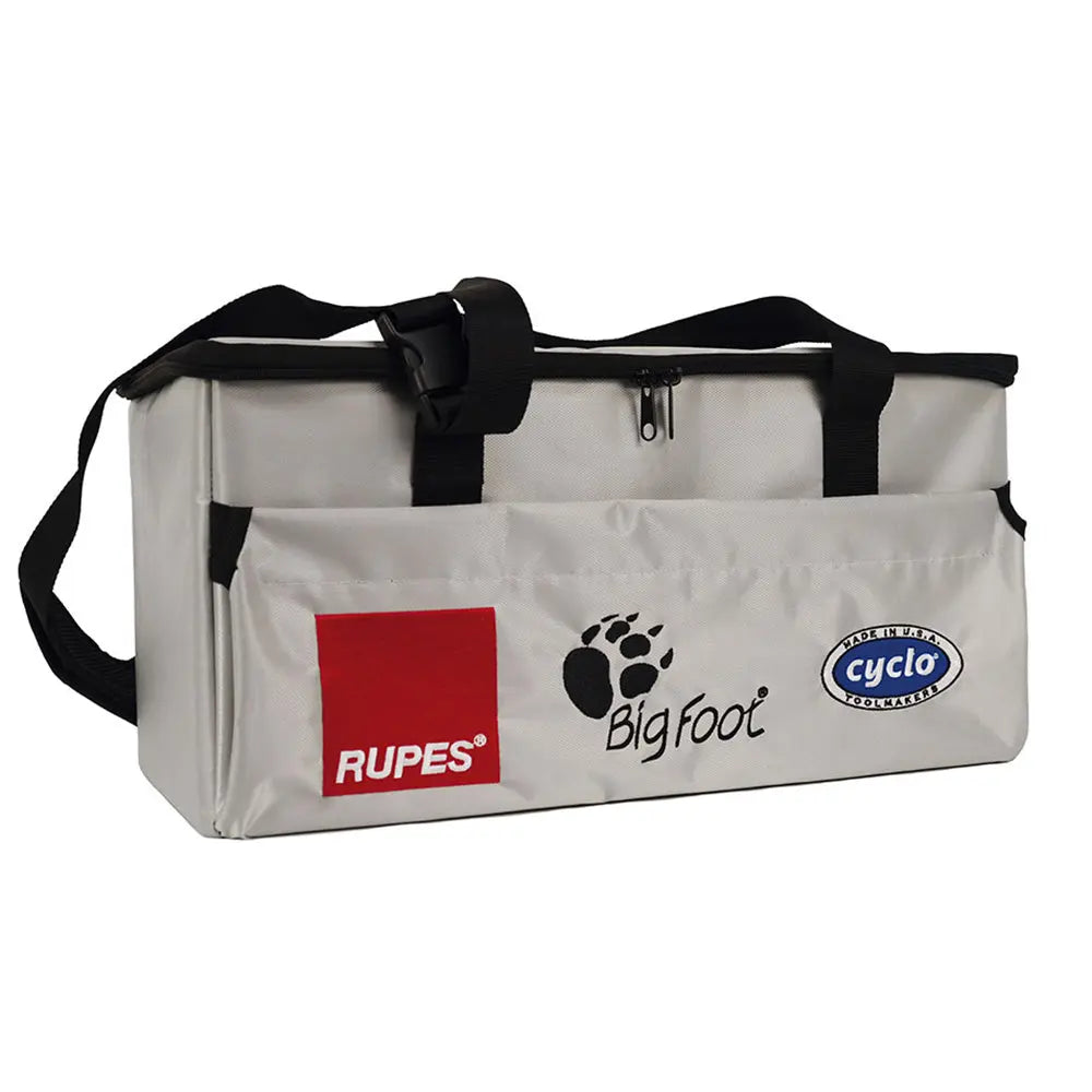 RUPES Bigfoot Tool Bag - Silver, Durable Foldable Carrying Case for Detailing Equipment