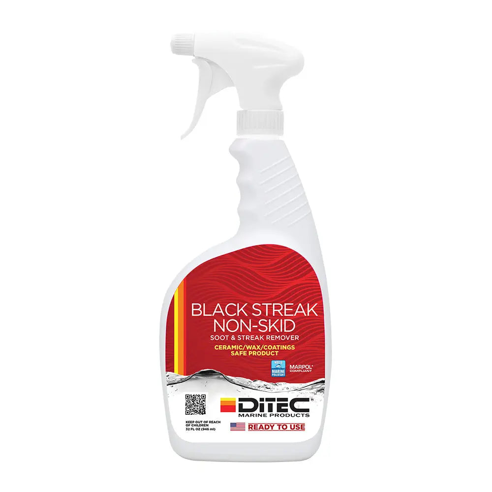 DiTEC Marine Products Black Streak & Non-Skid Cleaner - 32oz for Marine Decks and Surfaces