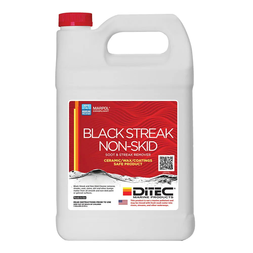 DiTEC Marine Products Black Streak & Non-Skid Cleaner - Gallon for Marine Decks and Surfaces