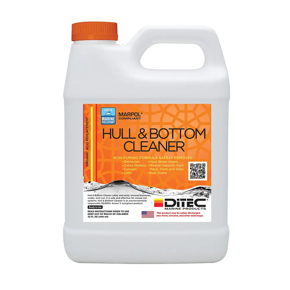 DiTEC Marine Products Hull & Bottom Cleaner - 32oz for Marine Growth and Mineral Deposit Removal