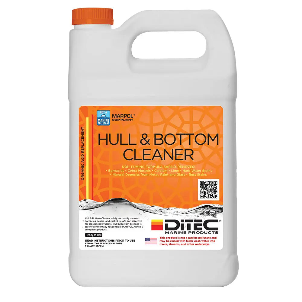DiTEC Marine Products Hull & Bottom Cleaner - Gallon for Marine and Boat Maintenance