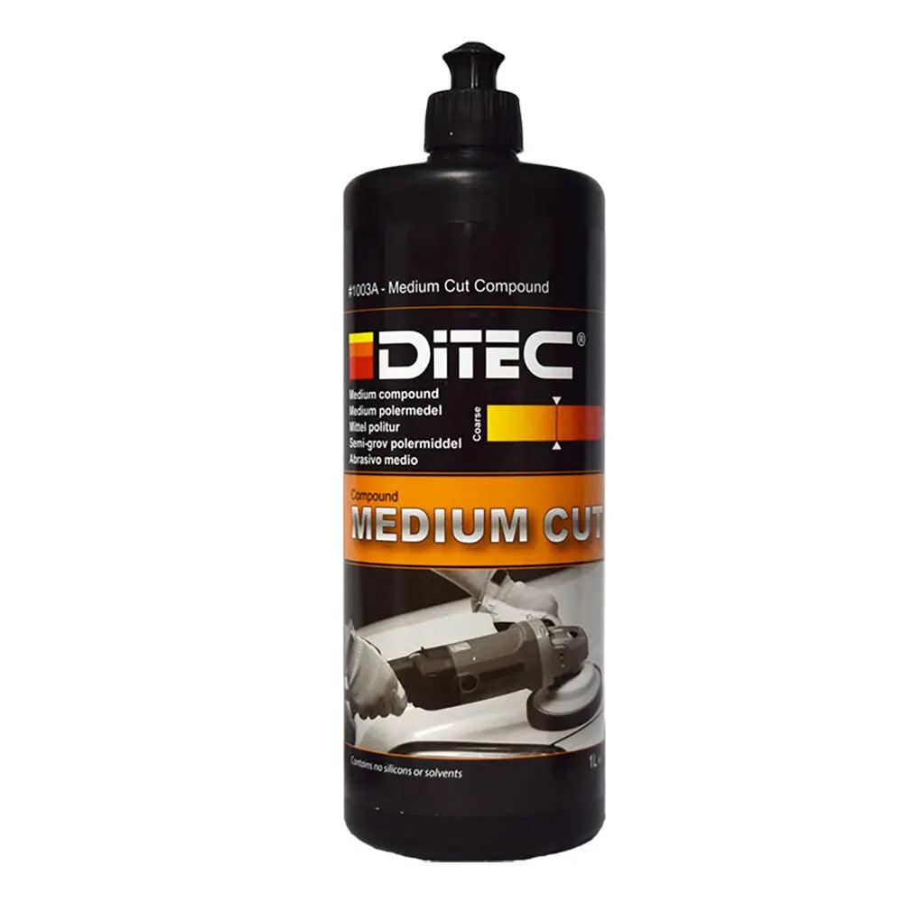 DiTEC Marine Products Medium Cut Polishing Compound - 32oz for Flawless Car Finishes