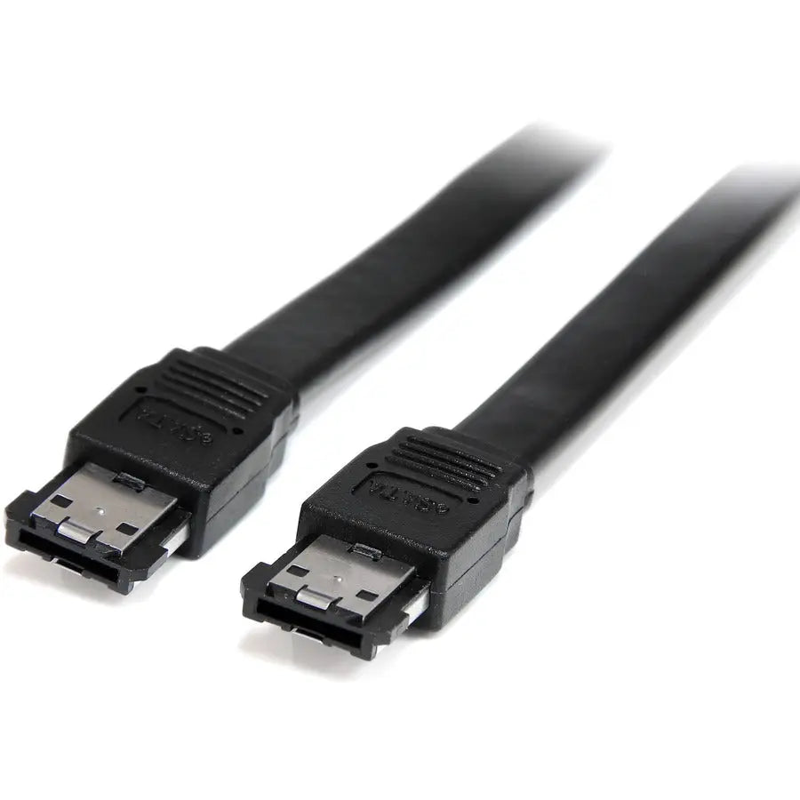 StarTech.com ESATA3 3 ft Shielded External eSATA Cable for High-Speed Data Transfer