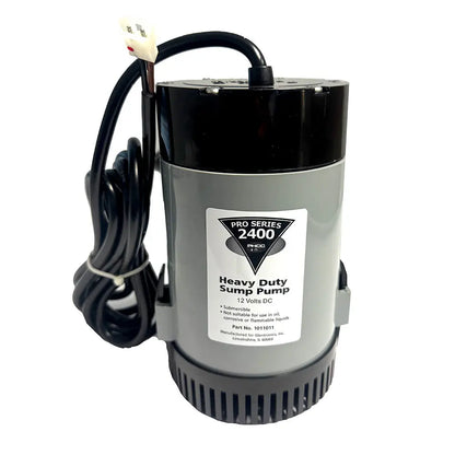 Johnson Pump Pro Series 2400 GPH 12V Replacement Sump Pump with 10' Lift and 1.5-Inch Discharge