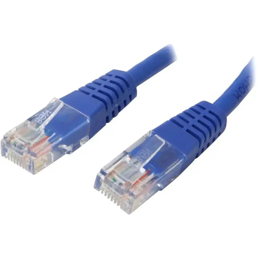 StarTech.com 1 ft Blue Molded Cat5e UTP Patch Cable with PoE Support by StarTech.com