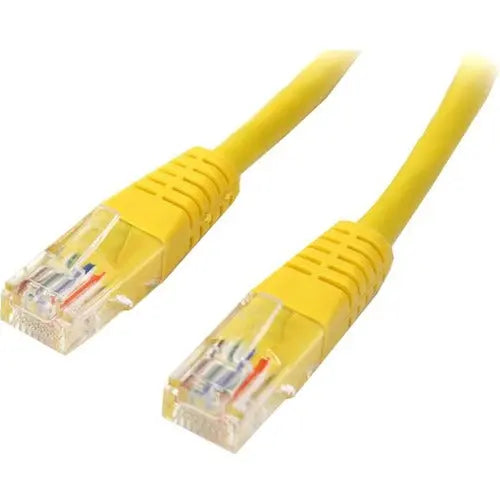 StarTech.com M45PATCH15YL 15 ft Yellow Cat5e UTP Patch Cable with Power-over-Ethernet Support