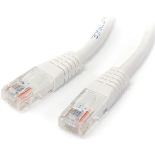 StarTech.com 25 ft White Molded Cat5e UTP Patch Cable with Power-over-Ethernet Support