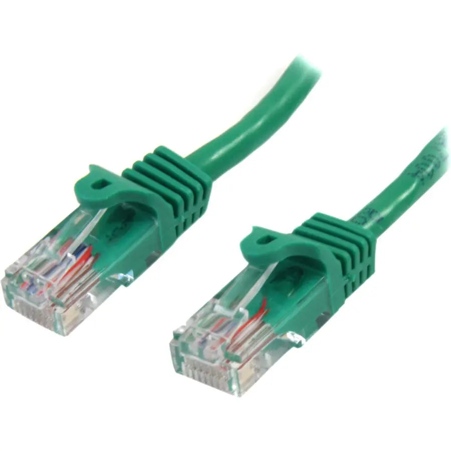 StarTech.com 6 ft Green Cat5e Snagless UTP Patch Cable - Reliable Ethernet Connection
