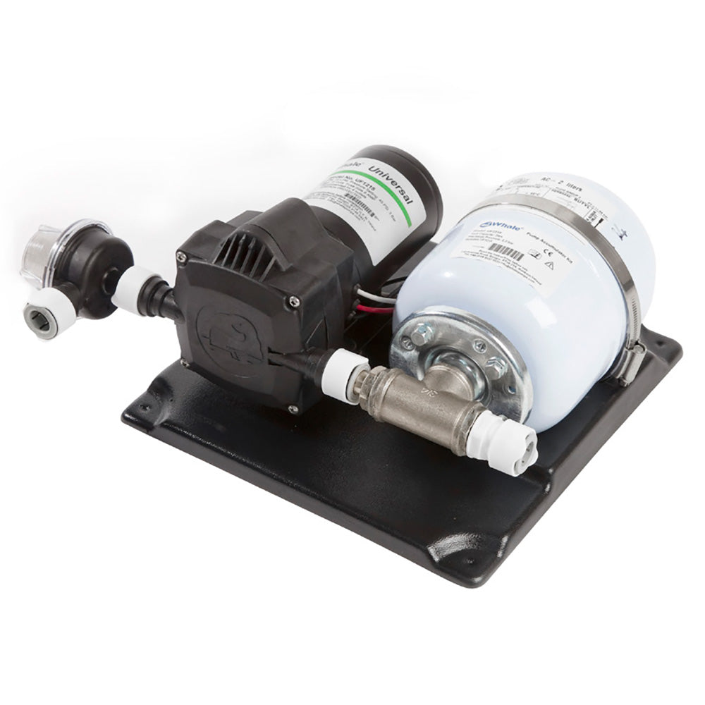 Whale Marine Accumulator Pump Kit 12V 10A 22 PSI for Reliable Water Flow