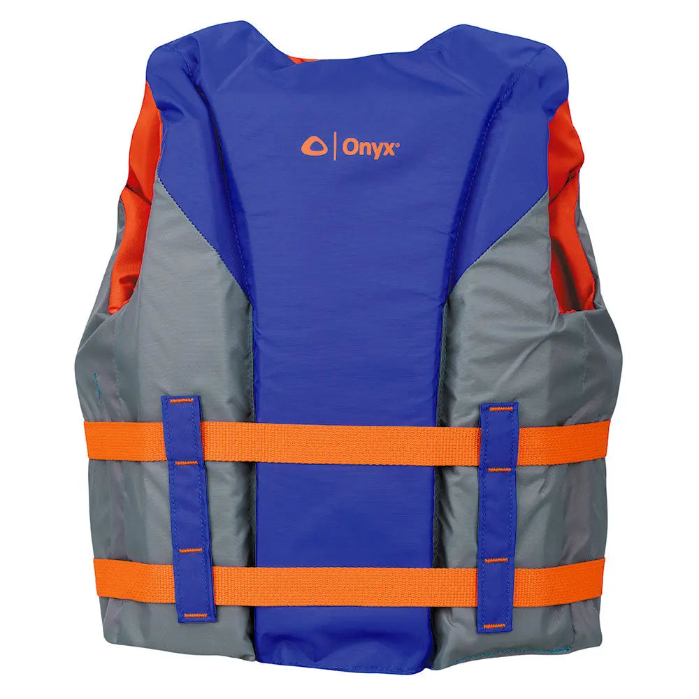 Onyx Outdoor Shoal All Adventure Youth Life Jacket - Blue