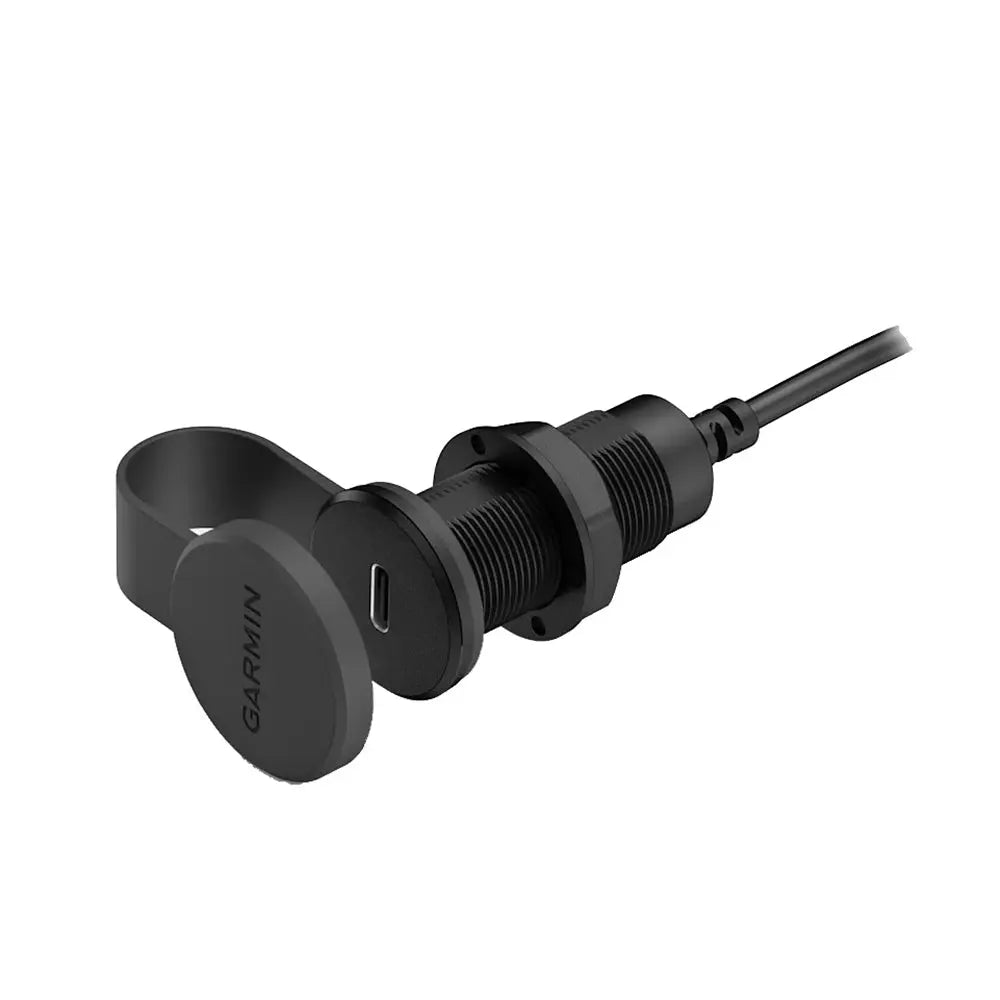 Fusion Part 010-13354-00 Flush Mount USB-C Port with 6.5 ft Cable for Marine Stereo